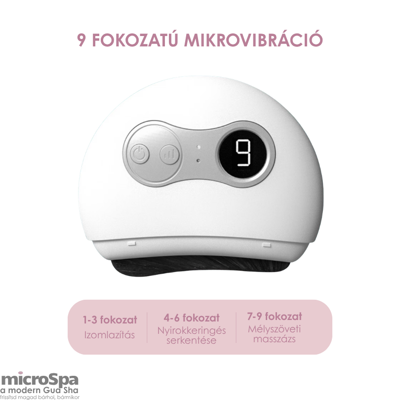 microSpa™ Intelligens Elektromos Gua Sha Készülék
