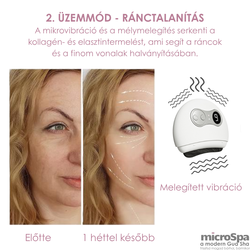 microSpa™ Intelligens Elektromos Gua Sha Készülék